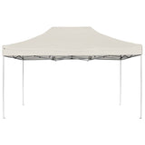 Professional Folding Party Tent Aluminium 4.5x3 m Cream