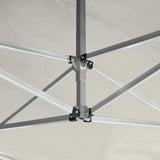 Professional Folding Party Tent Aluminium 4.5x3 m Cream