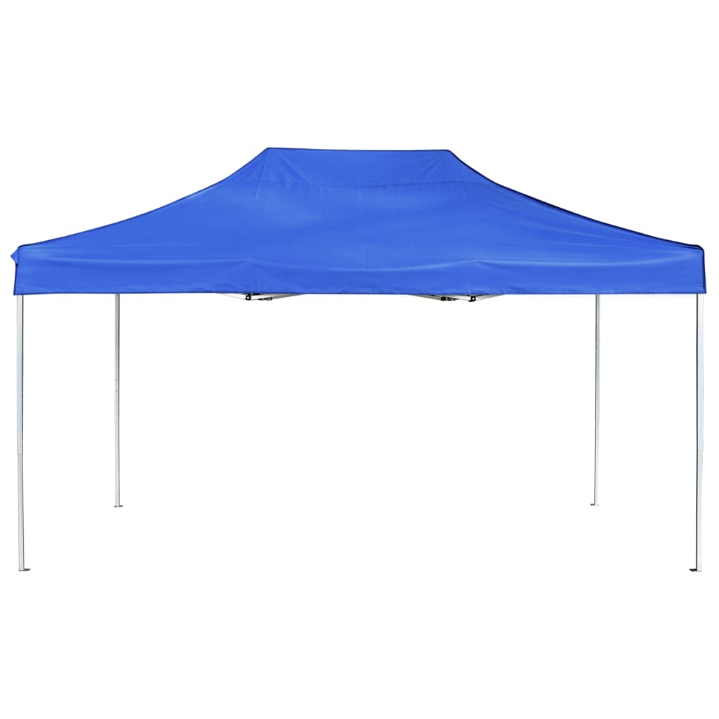 Professional Folding Party Tent Aluminium 4.5x3 m Blue