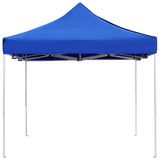 Professional Folding Party Tent Aluminium 4.5x3 m Blue