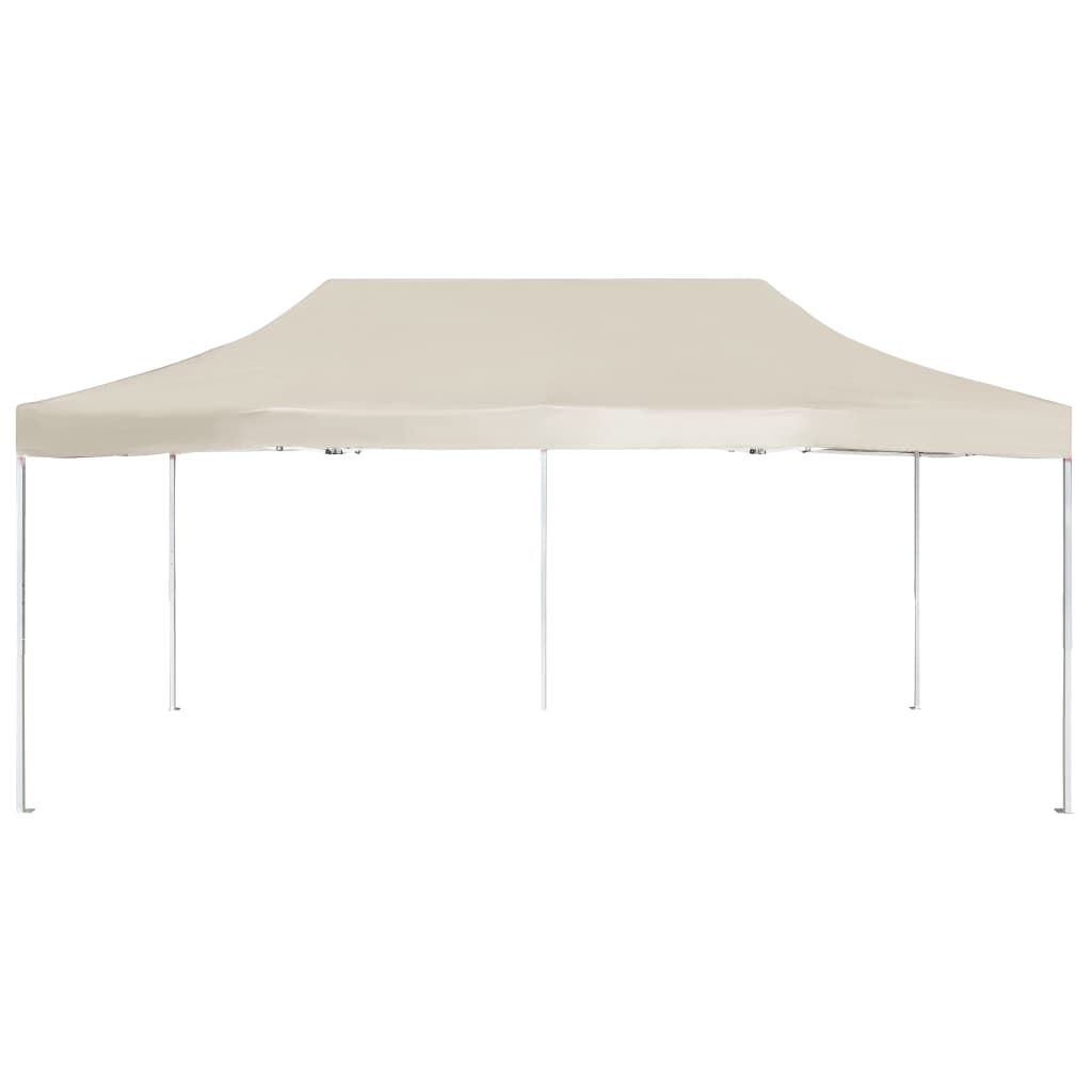 Professional Folding Party Tent Aluminium 6x3 m Cream