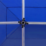 Professional Folding Party Tent Aluminium 6x3 m Blue