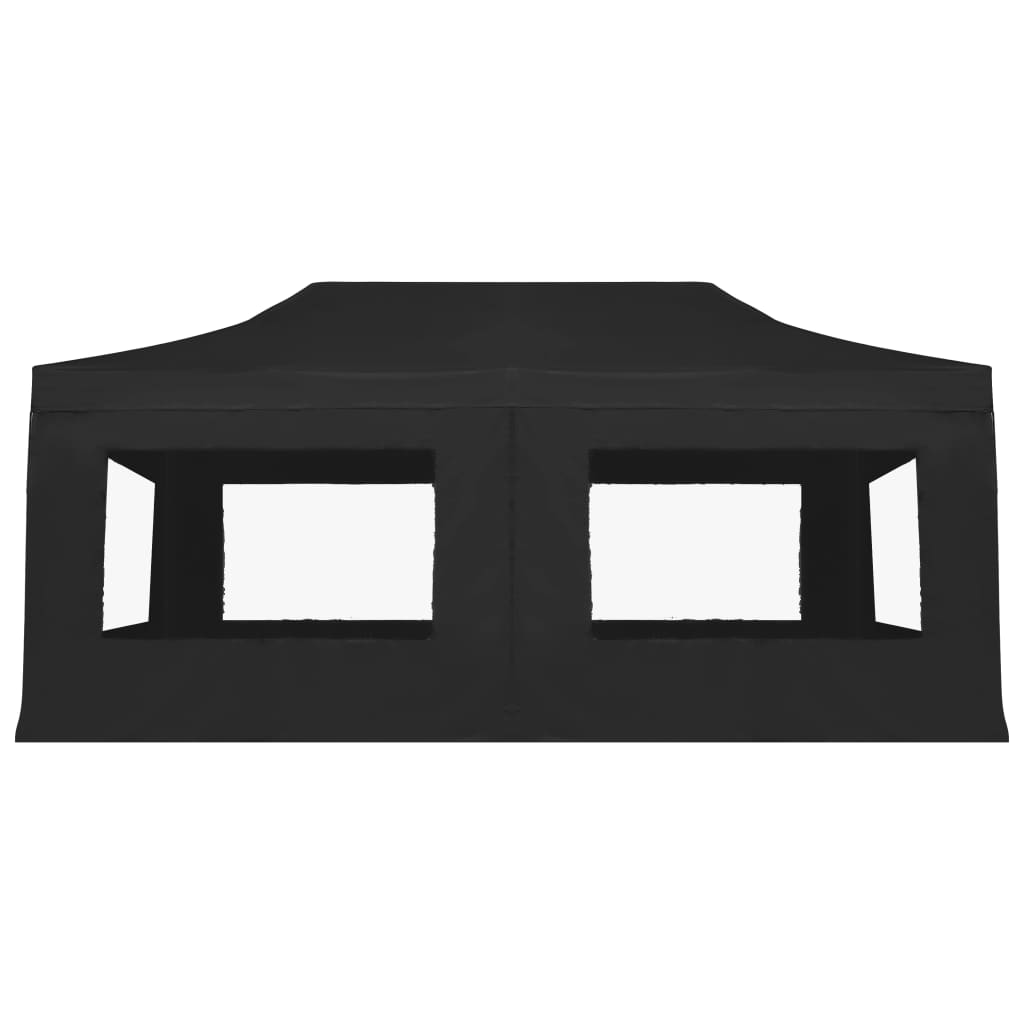 Professional Folding Party Tent with Walls Aluminium 6x3 m Anthracite