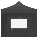 Professional Folding Party Tent with Walls Aluminium 6x3 m Anthracite