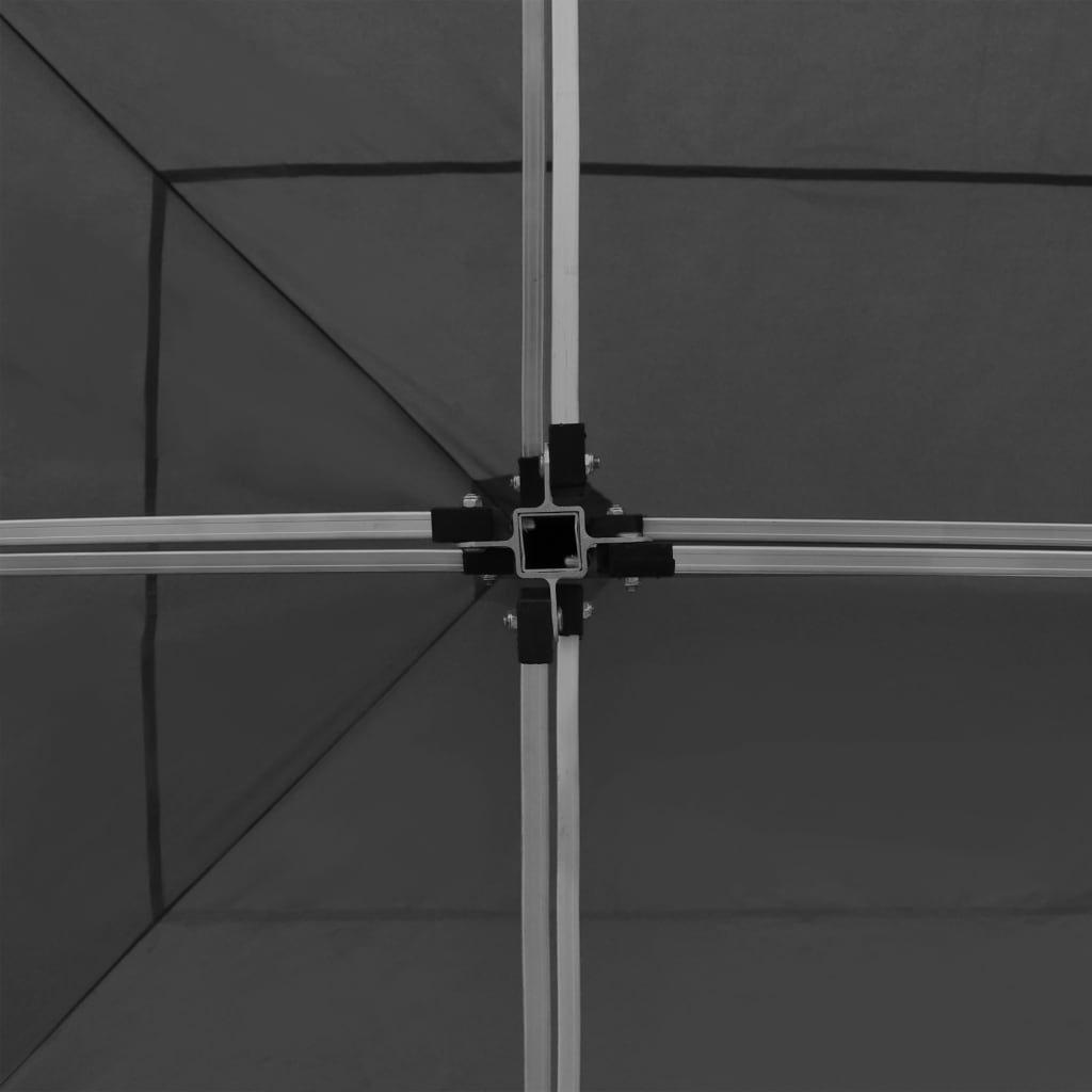 Professional Folding Party Tent with Walls Aluminium 6x3 m Anthracite