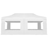 Professional Folding Party Tent with Walls Aluminium 6x3 m White