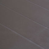 Garden Table Brown 79x79x72 cm Plastic Rattan Look