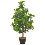 Artificial Plant Laurel Tree with Pot Green 90 cm