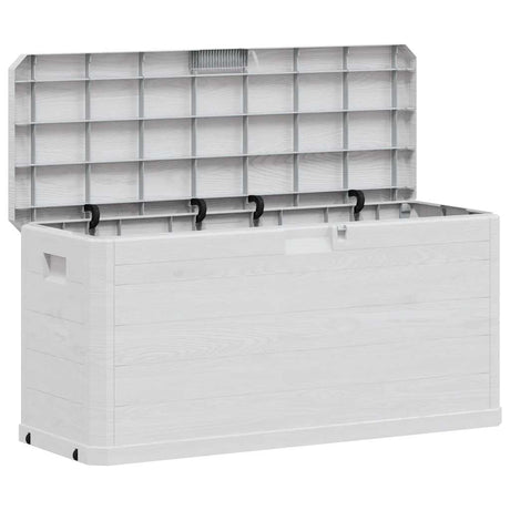 Garden Storage Box 280 L Light Grey