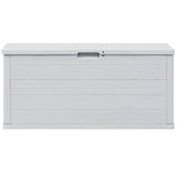 Garden Storage Box 280 L Light Grey
