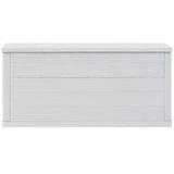 Garden Storage Box 280 L Light Grey
