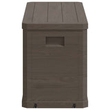 Garden Storage Box 280 L Brown