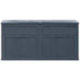 Garden Storage Box 320 L Black
