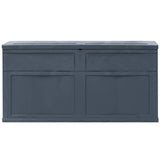 Garden Storage Box 320 L Black
