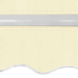 Folding Awning Manual Operated 600 cm Cream