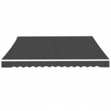 Folding Awning Manual Operated 600 cm Anthracite