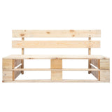 Garden Pallet Bench Wood