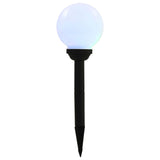Outdoor Solar Lamps 8 pcs LED Spherical 15 cm RGB