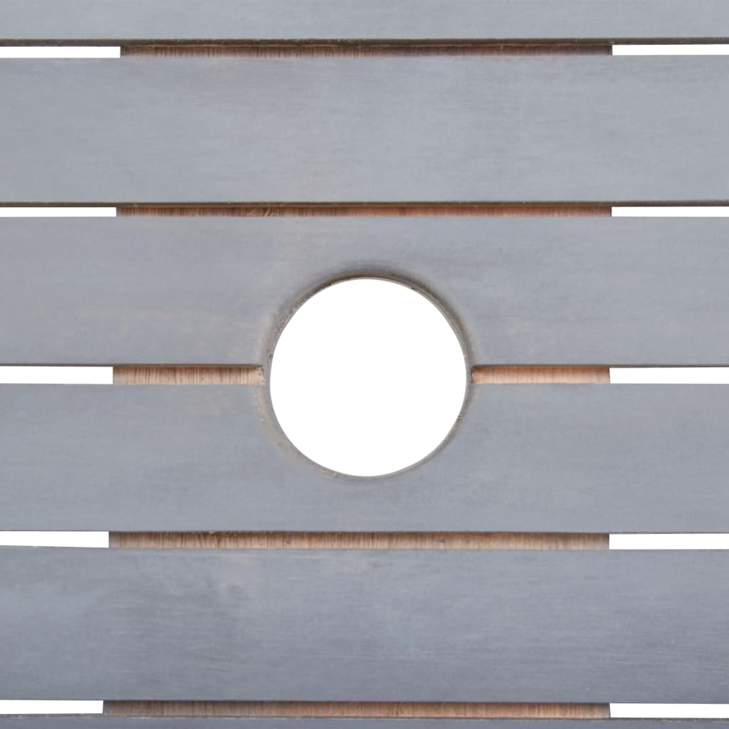 Folding Garden Table 160x85x75 cm Solid Acacia Wood