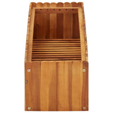 Garden Raised Bed 100x30x25 cm Solid Acacia Wood