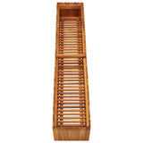 Garden Raised Bed 150x30x25 cm Solid Acacia Wood