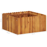 Garden Raised Bed 50x50x25 cm Solid Acacia Wood