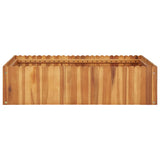 Garden Raised Bed 100x100x25 cm Solid Acacia Wood