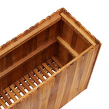 Garden Raised Bed 100x30x50 cm Solid Acacia Wood