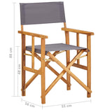 Director's Chairs Solid Acacia Wood