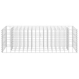 Gabion Raised Bed Galvanised Steel 90x30x30 cm