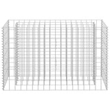 Gabion Raised Bed Galvanised Steel 90x30x60 cm