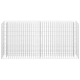 Gabion Raised Bed Galvanised Steel 180x30x90 cm