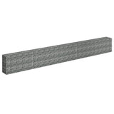 Gabion Raised Bed Galvanised Steel 450x30x60 cm