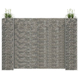 H-Shaped Gabion Planter Steel Wire 260x40x180 cm