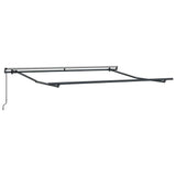 Awning Frame Manual Anthracite 3 x 2.5 m Aluminium