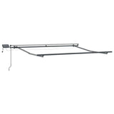 Awning with Manual Anthracite 3.5 x 2.5 m Metal