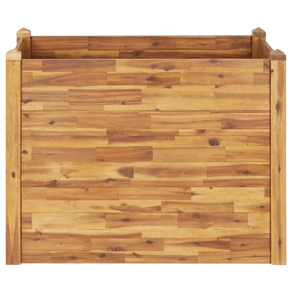 Garden Raised Bed 110x60x84 cm Solid Acacia Wood