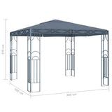 Gazebo 300x300 cm Anthracite