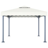 Gazebo 300x300 cm Cream Aluminium