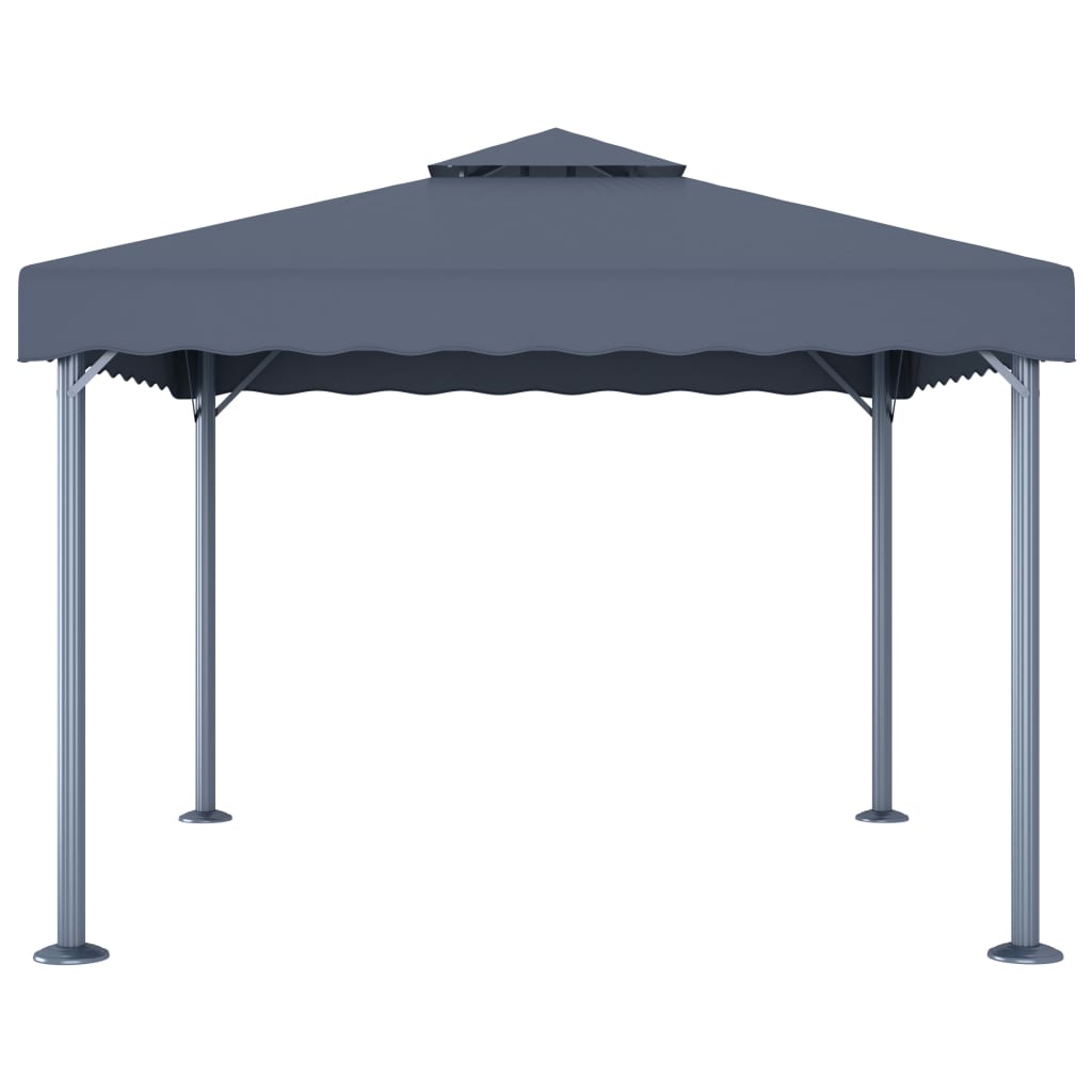 Gazebo 300x300 cm Anthracite Aluminium