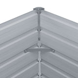 Raised Garden Bed 160x80x45 cm Galvanised Steel Green
