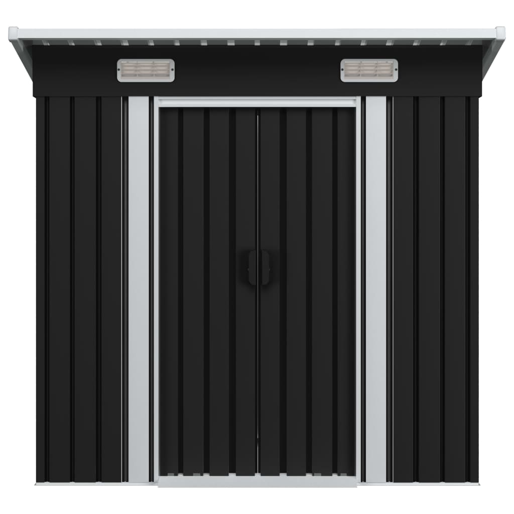 Garden Shed Anthracite Steel