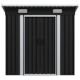 Garden Shed Anthracite Steel