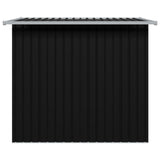 Garden Shed Anthracite Steel