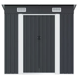 Garden Shed Anthracite Steel