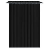 Garden Storage Shed Anthracite Steel 204x132x186 cm