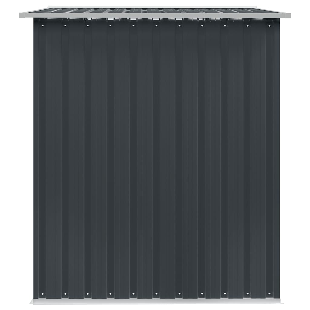 Garden Storage Shed Anthracite Steel 257x205x178 cm