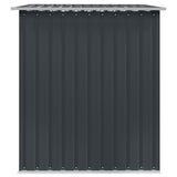 Garden Storage Shed Anthracite Steel 257x205x178 cm