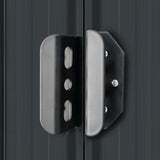 Garden Storage Shed Anthracite Steel 257x205x178 cm