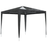 Professional Party Tent 2.5x2.5 m Anthracite 90 g/m²